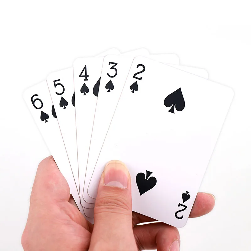 Custom LOGO Surface Finishing Material Packaging Printing High Quality Gold Edge Luxury Plastic Poker Playing Cards With Box 4 Custom LOGO Surface Finishing Material Packaging Printing High Quality Gold Edge Luxury Plastic Poker Playing Cards With Box - Image 4